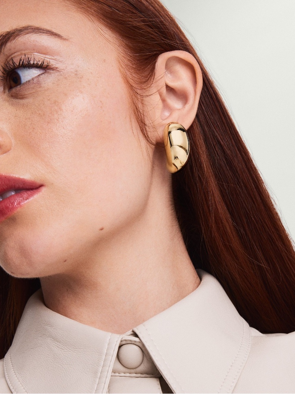 Mejuri mega dome earrings